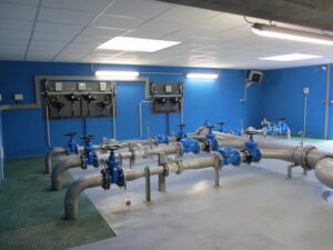 Bâche de Basseline - vue intérieure